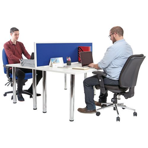 Border Universal Desk Screen - 1600mm for Privacy and Organization