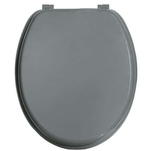 Wooden HDF toilet seat - Magma grey - Arvix