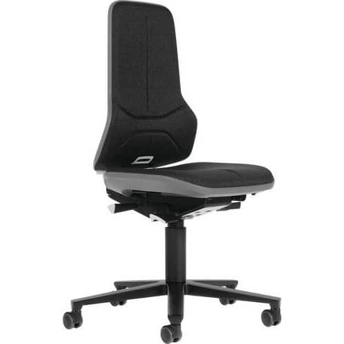 Ergonomic Workshop ESD Chair - Mobile - Heavy Industry - Treston Neon