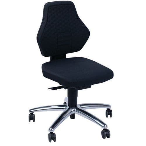 Supertec low chair with castors - Manutan Expert