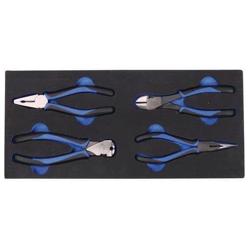 1/3 module for 4 pairs of pliers - Manutan Expert