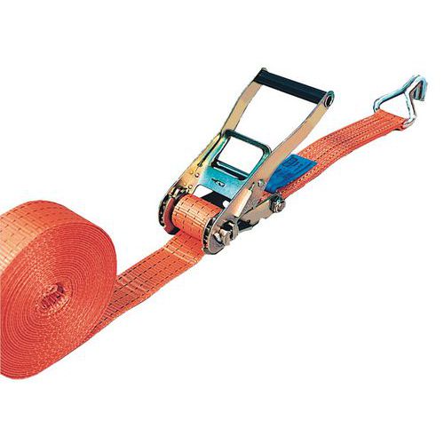 Ratchet lashing strap - Capacity 2000 kg