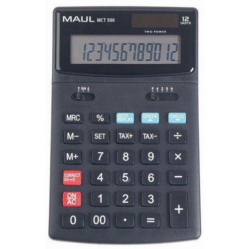 MCT 500 desktop calculator - 12 keys - Maul