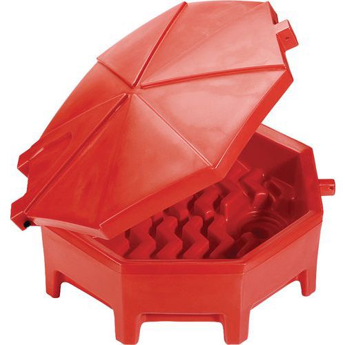 Hinged Lid Funnel - New Pig