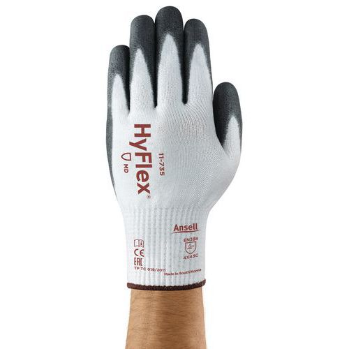 Hyflex® 11-735 cut-resistant protective gloves