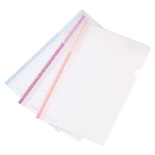 Color Dream cut flush folders - assorted colours - 12 units