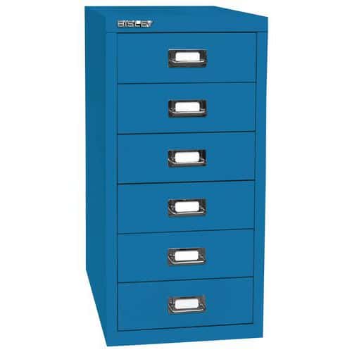 Bisley Metal Office Filing Cabinet  - Six Drawers - Various Colours