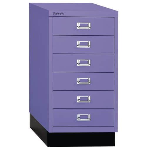 Bisley Metal Office Filing Cabinet  - Six A3 Drawers - Various Colours