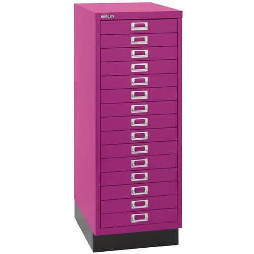 Bisley Metal Office Filing Cabinet  - 15 A3 Drawers - Various Colours