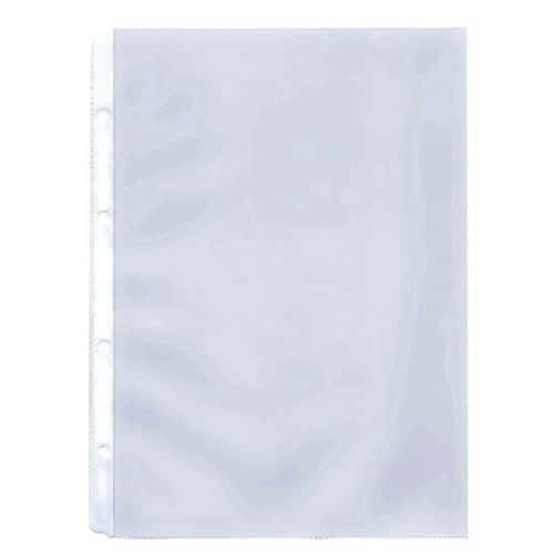 Standard clear A4 punched pockets