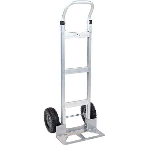 Aluminium truck - Semi-pneumatic wheels - Capacity 150 kg