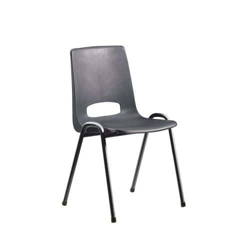 Plastic shell chair - Anthracite
