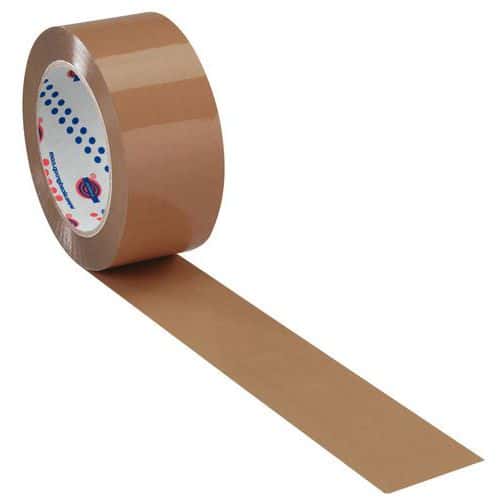 Silent eco-friendly polypropylene adhesive tape - Havana