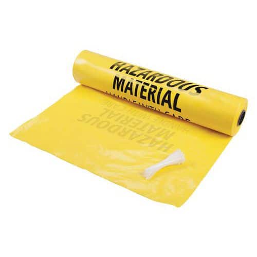 Recovery bag for used absorbent