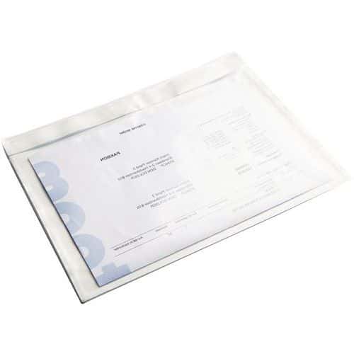 Opaque document wallet - Natural-fibre paper - Print-free