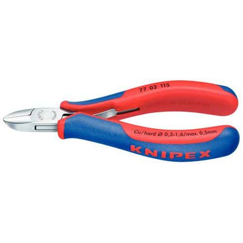 Cable cutter - Round bevelled head - Diagonal cut