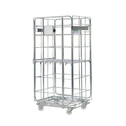 Roll container - Steel base - Load capacity 500 kg