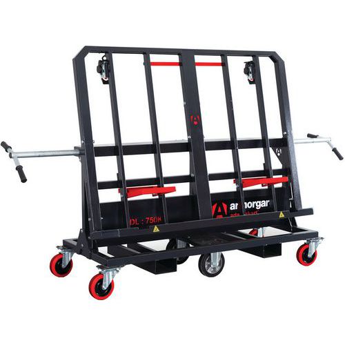 Board/Panel Holding Trolley - Pivoting Rack - Armorgard Adaptakart