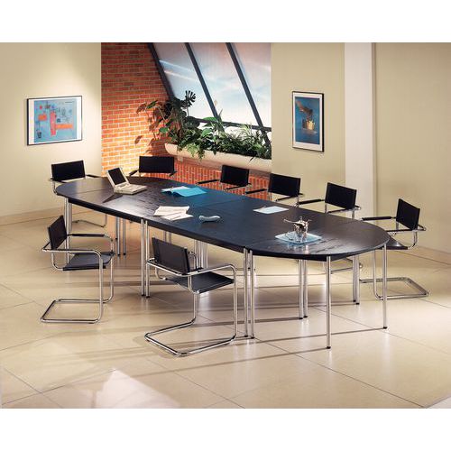 Confort modular conference table - Trapezoid