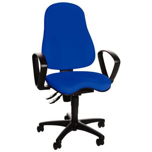 Sitness 10 ergonomic office chair - Polypropylene base