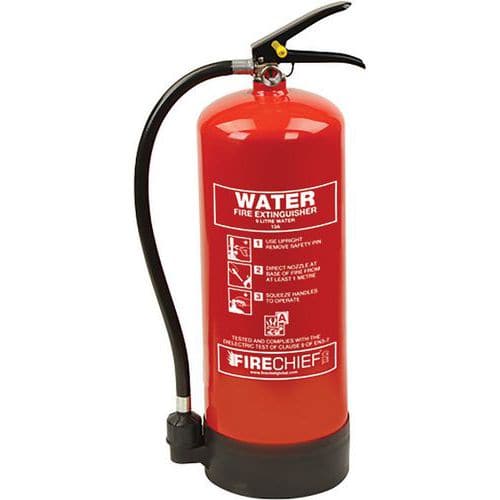 Fire Extinguisher - Water - 6-9L - Firechief CTX - Safety Equipment