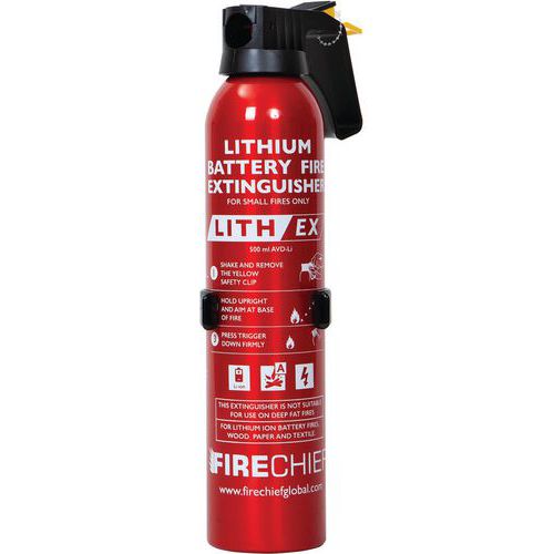Fire Extinguisher For Lithium Ion Battery Fires