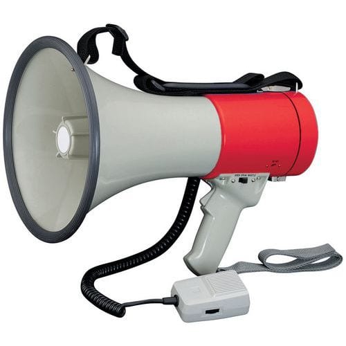 Handheld Megaphone With Separate 25W Microphone