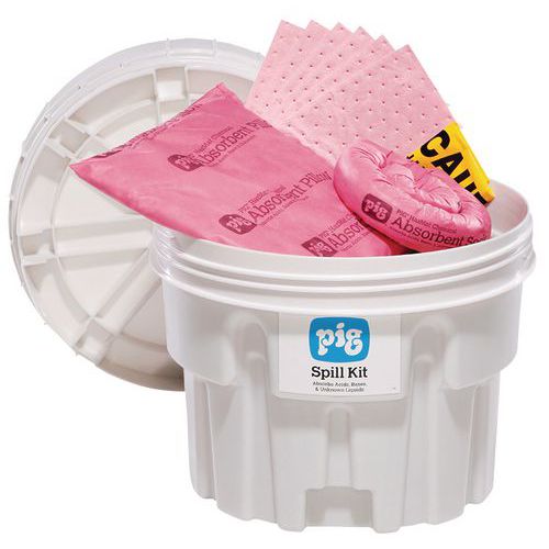 Spill kit drum - For chemicals