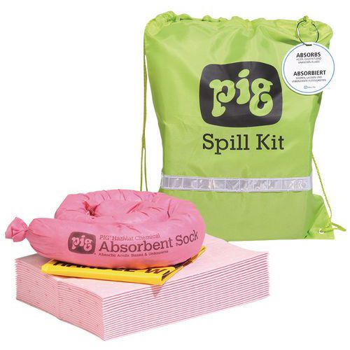 Chemical products spill kit bag - 11 L