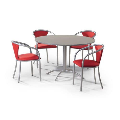 Laser conference set - Light grey table