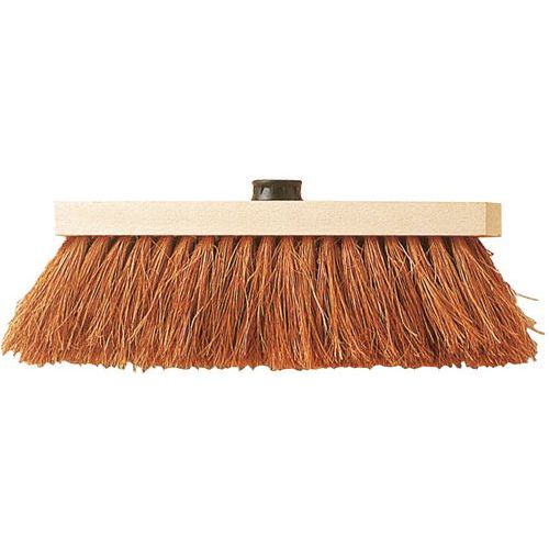 Broom head with coconut fibre bristles - 29 cm - Mondelin