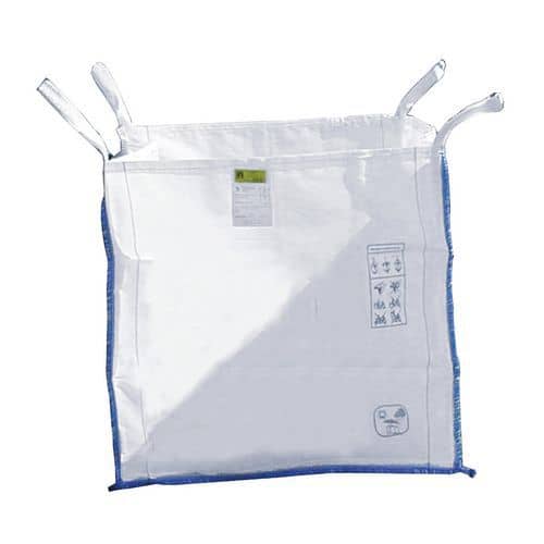 Single-use rubble bag, flat bottom - Mondelin