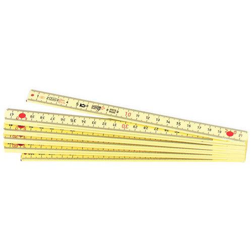 Folding ruler - 2 m x 16 mm synthetic - Stanley