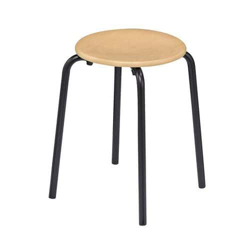 Petit Poucet wooden stool - Set of 5