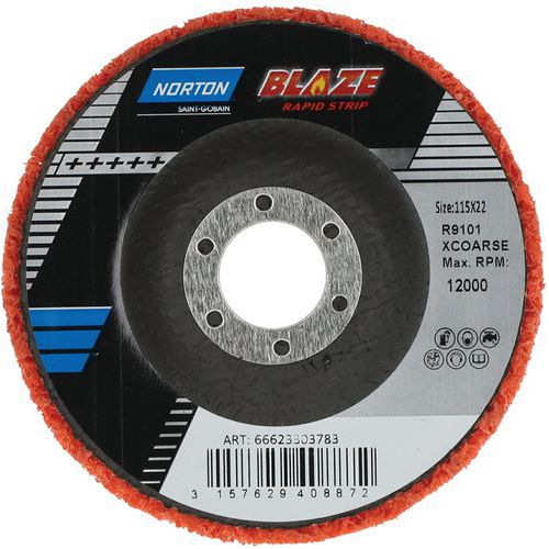 Blaze Rapid Strip deburring disc