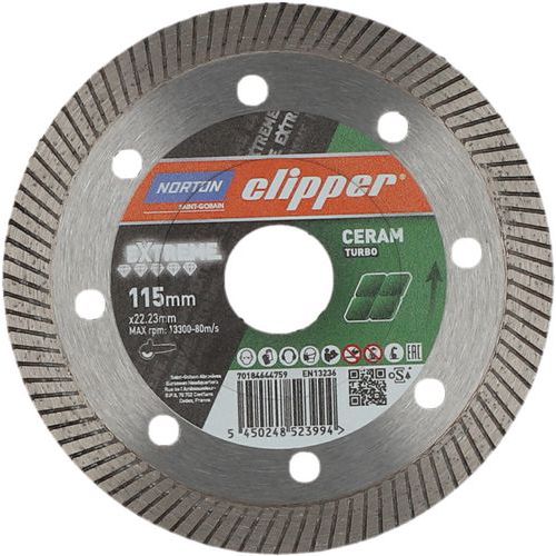 XT ceramic diamond cutting disc - Norton