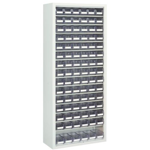 Cupboard with transparent picking bins - Medium - Without doors