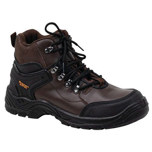 S3 SRC  high-top safety shoes - Brown - Manutan Expert