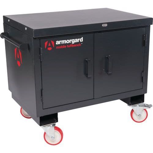 Armorgard Mobile Heavy Duty Steel Workbench