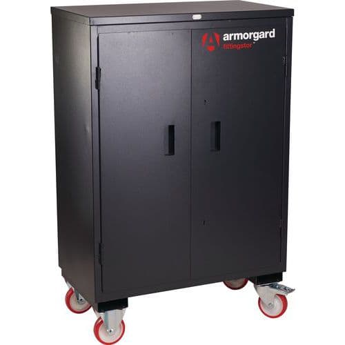 Armorgard 3 Shelf Mobile Tool Cabinet - Heavy Duty & Anti-Theft - Fittingstor