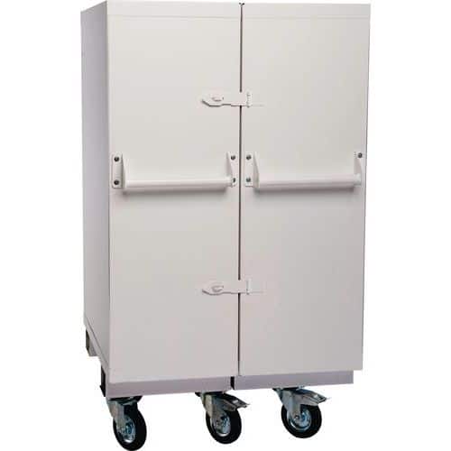 Armorgard Mobile Metal 6 Shelf Cabinet - Secure Storage - Fittingstor