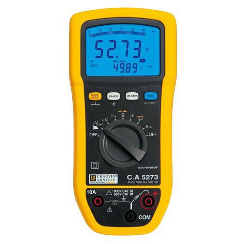 TRMS digital multimeter - CA 5273 - Chauvin Arnoux