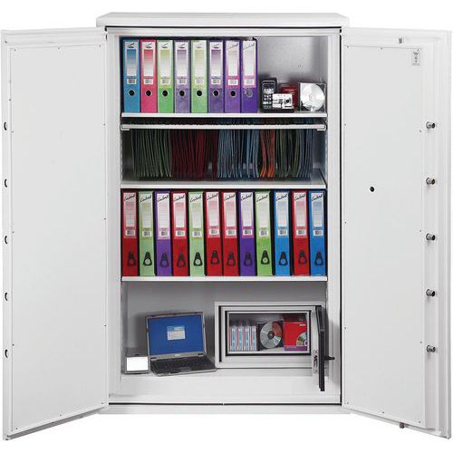 Office Cupboard & Safe - Key Locking - Fire Resistant - Phoenix