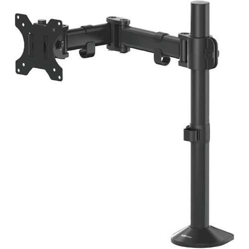 Adjustable 32 Single Monitor Arm - Freestanding Mount Reflex Fellowes