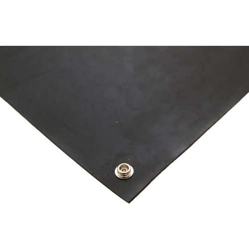 Black ESD Rubber Floor Mat