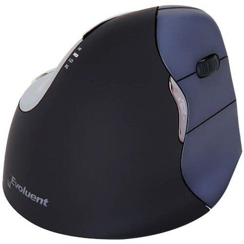 Right-handed vertical mouse 4 - Wireless - Evoluent