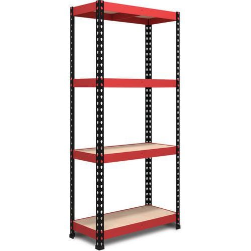 RB Boss 200kg Garage Shelving - 4 Tier HxWxD 1600x750x350mm