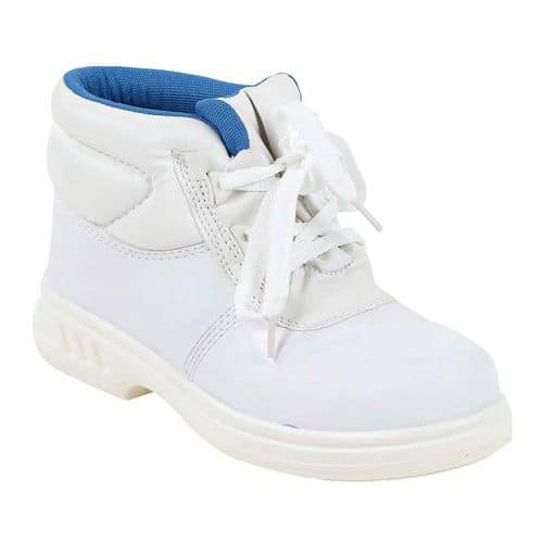 White Microfibre S2 Unisex Safety Trainer/Boots - 35-49 - Portwest UK