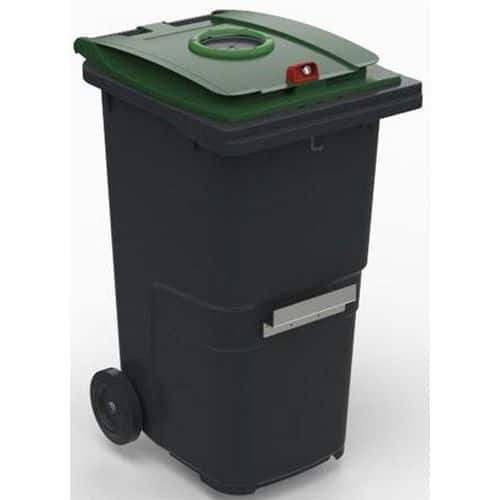Portable container for selective waste collection - 240 l - Glass