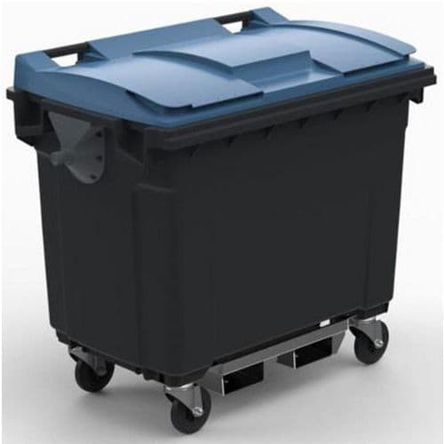 SULO mobile container - Forklift pockets - Waste sorting - 660 l